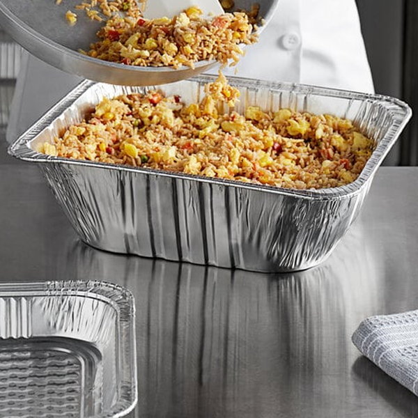 Half Size Deep Steam Pan Heavy 38g 100 Pcs/Case