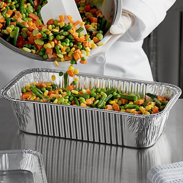 Third (1/3) Size Deep Foil Steam Pan 200 Pcs/Case