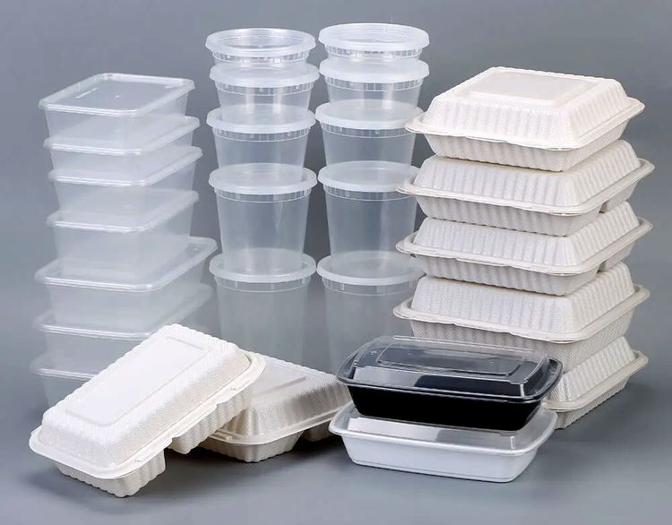 Disposable Plastic Food Containers
