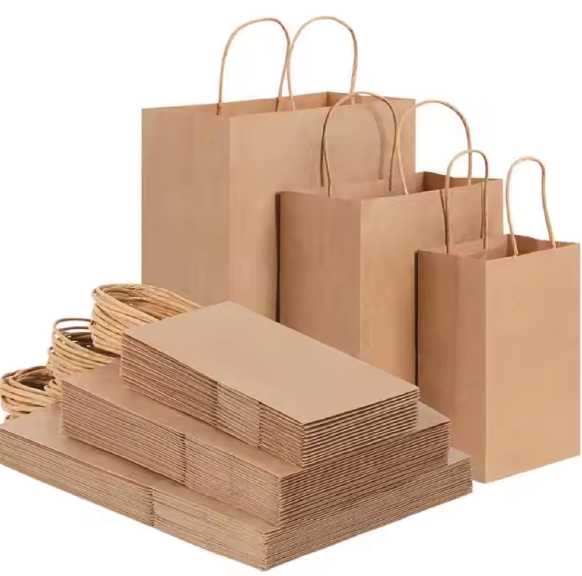 Twisted Paper Handle Bags