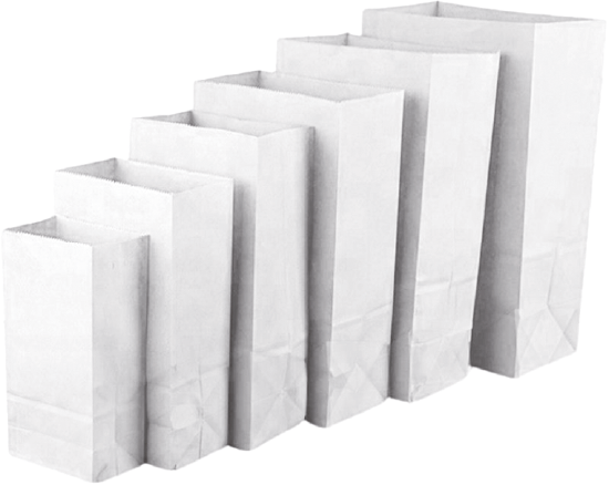 White Grocery Bags