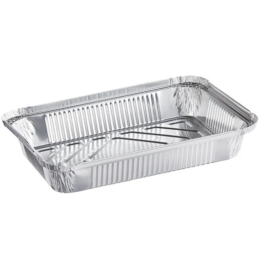 1.5 lb. Oblong Aluminum Foil Pans 500/CS 12g