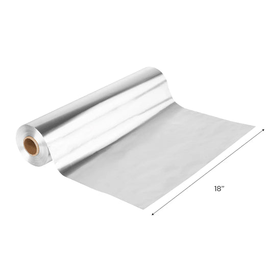 18"X500' Standard 16 Micron Foil Roll - 1 Roll/Box