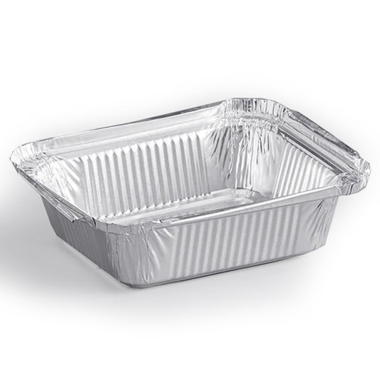1lb. Oblong Aluminum Foil Pans 1000/CS 8g