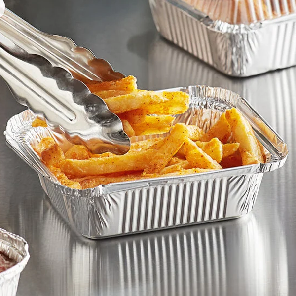 1lb. Oblong Aluminum Foil Pans 1000/CS 8g