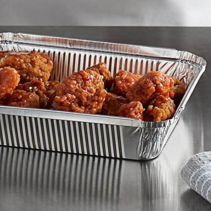 2.25 lb. Oblong Aluminum Foil Pans 500 Pcs/Case 15g