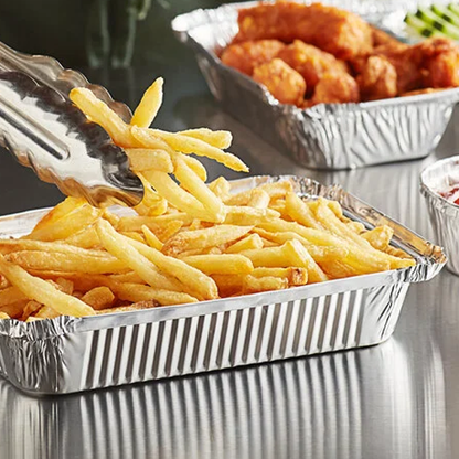 2.0 lb. Oblong Aluminum Foil Pans 500/CS