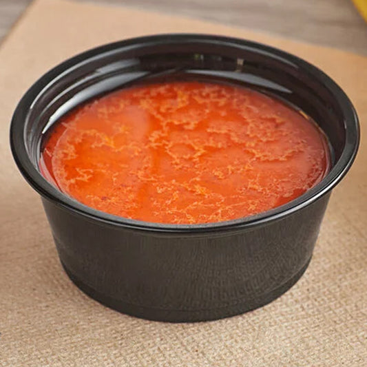 3.25 oz Portion Cup Black PP 2500 Pcs/Case