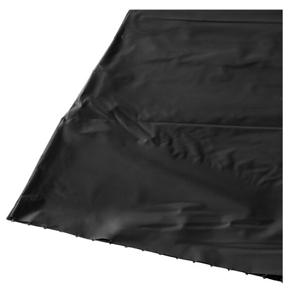 45 Gallon LDPE Black Trash Bag, 40x46 1.5 mil 20 Pcs/Roll, 5 Roll/Case