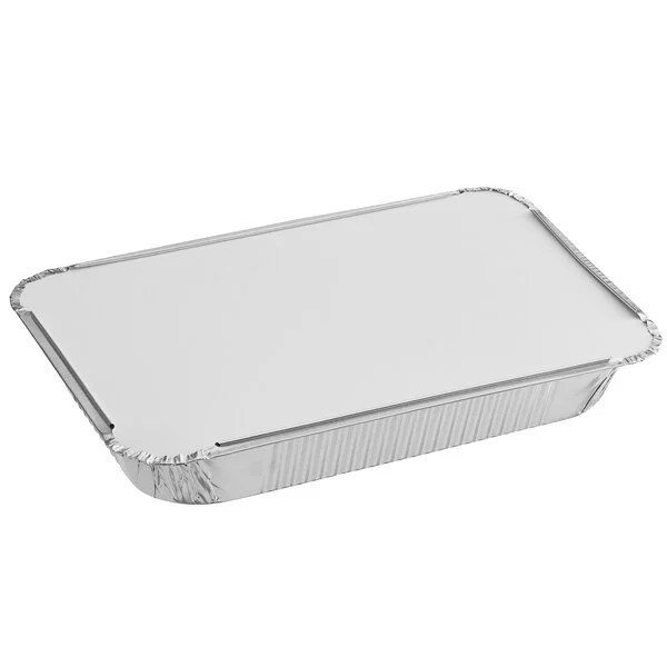 4 lb. Oblong Pan Foil Board Lids - 250 PCS