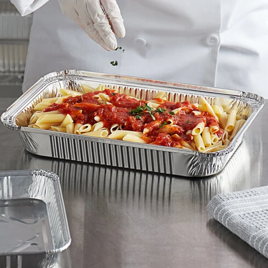 4 lb. Oblong Aluminum Foil Pans 250/CS 33g