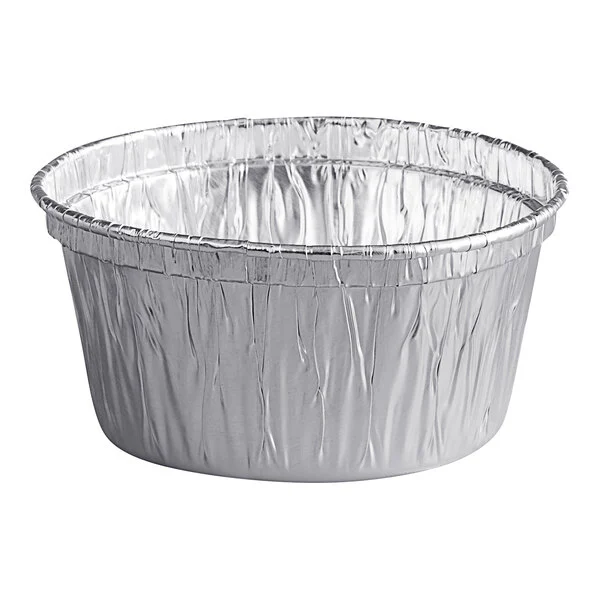 Round Foil Ramekin Cup 4 oz. - 1000/Case