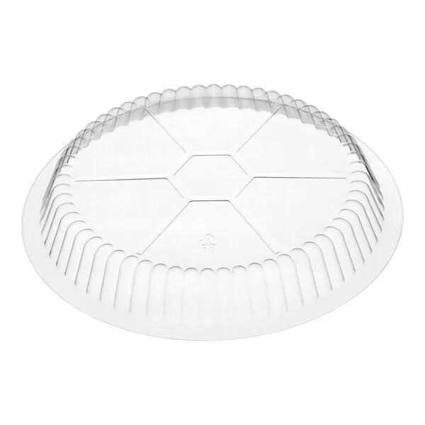 9" Clear Plastic dome Lids 500 PCS/CASE