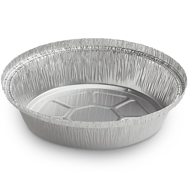 7" Round Aluminum Pan 8g 500pcs/case