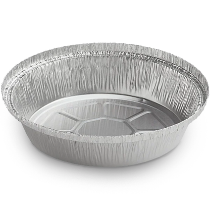 7" Round Aluminum Pan 8g 500pcs/case