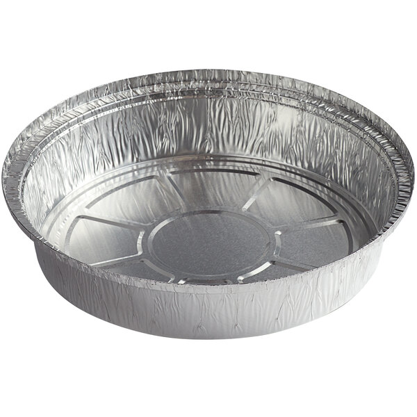8" Round Aluminum Pan 13g 500 Ppcs/Case