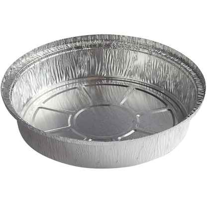 8" Round Aluminum Pan 13g 500 Ppcs/Case