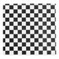 Black Checker Deli Sandwich Wrap Paper 12" x 12" 1000 Pcs/Box - 5 Box/Case