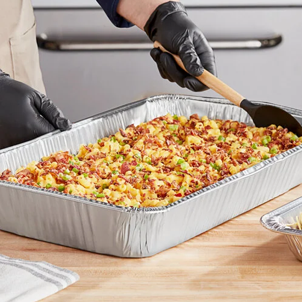 Full Size Deep Steam Pan Heavy 120g 50 Pcs/Case