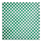 Green Checker Deli Sandwich Wrap Paper 12" x 12" 1000 Pcs/Box - 5 Box/Case