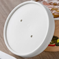 16oz (112mm Lids) White Paper Food Container 1000pcs/Case