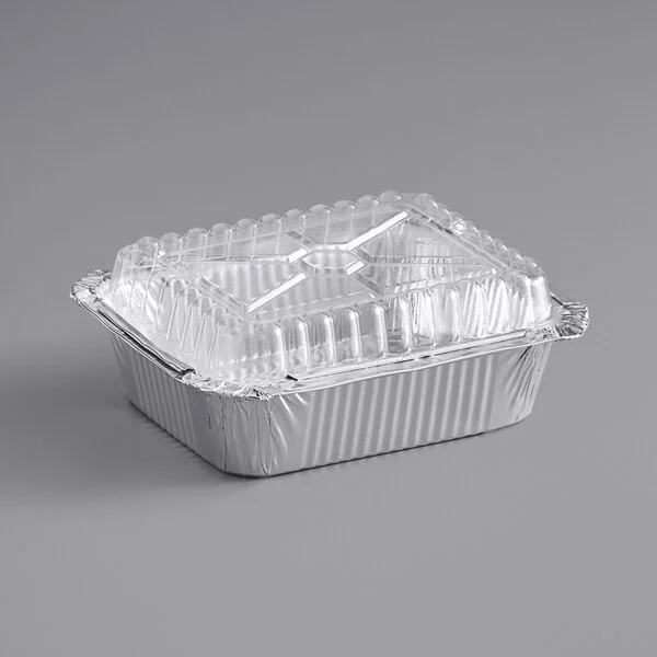Clear Plastic oblong lids 1 lb. 1000 pcs/case